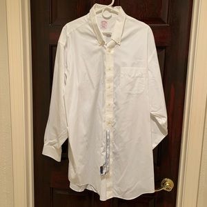 Brooks brothers white button down